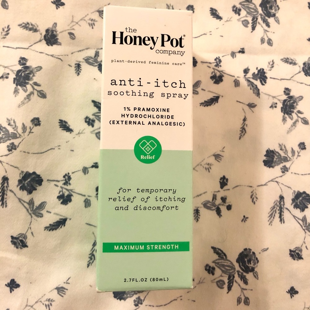 New in box The Honey Pot Company Anti Itch Spray 2.7 fl oz